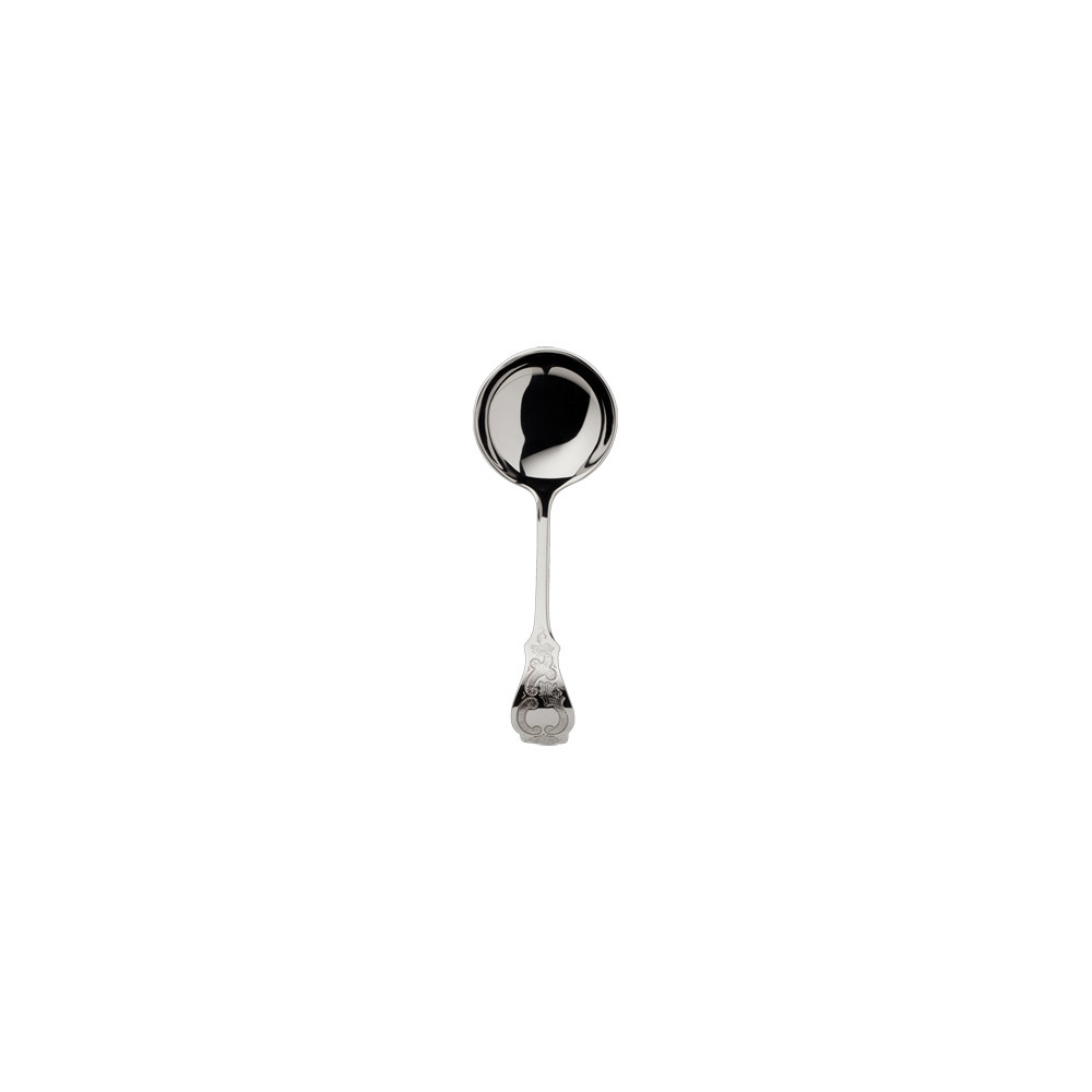 Robbe & Berking Ostfriesen Sahnelöffel, gebogen 18/8 Edelstahl