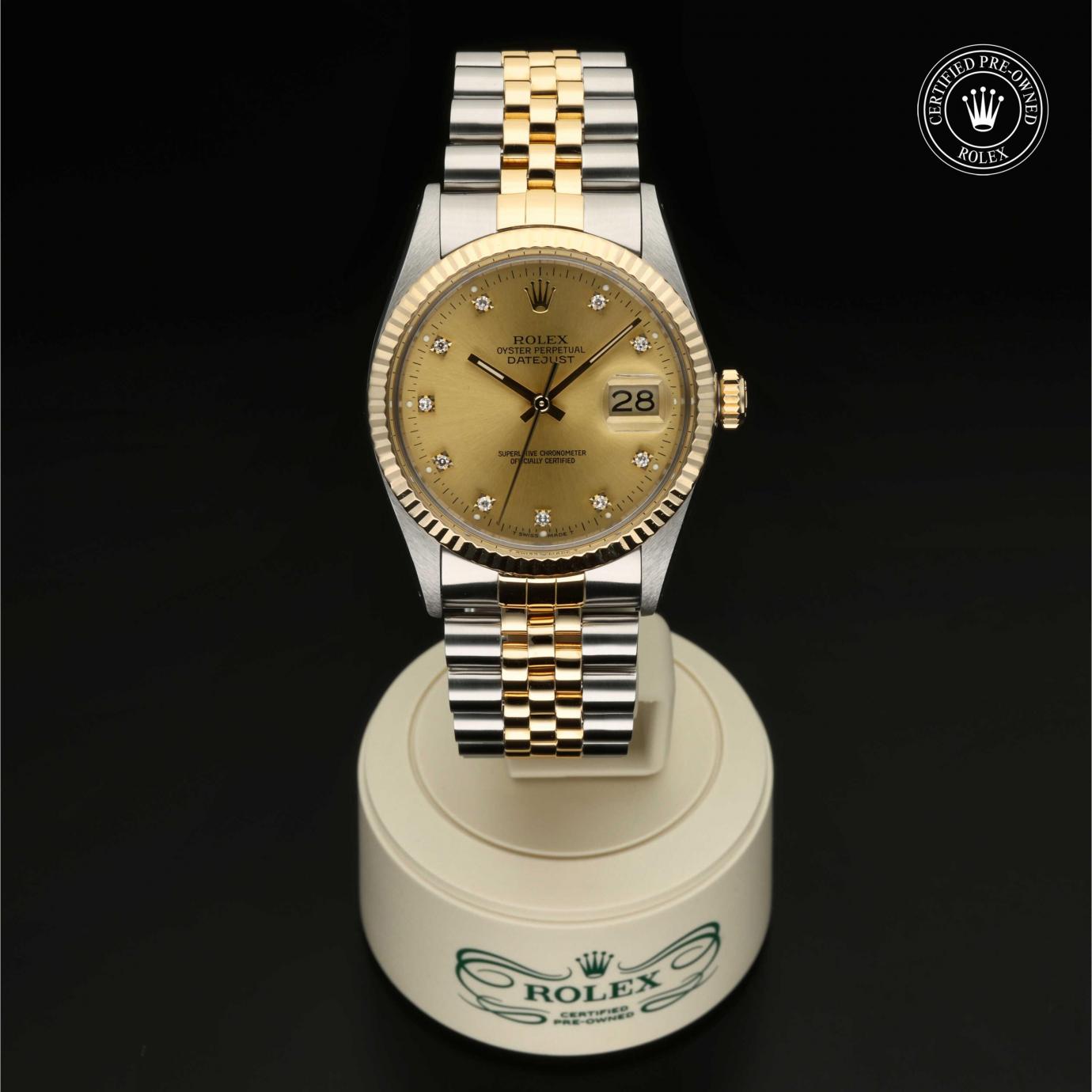 Rolex Oyster Perpetual  Datejust 36 16013 Herrenuhr Bild 1 