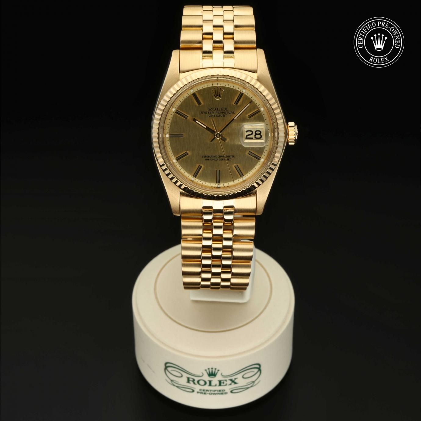 Rolex Oyster Perpetual Datejust 36 1601/8 Herrenuhr Bild 1