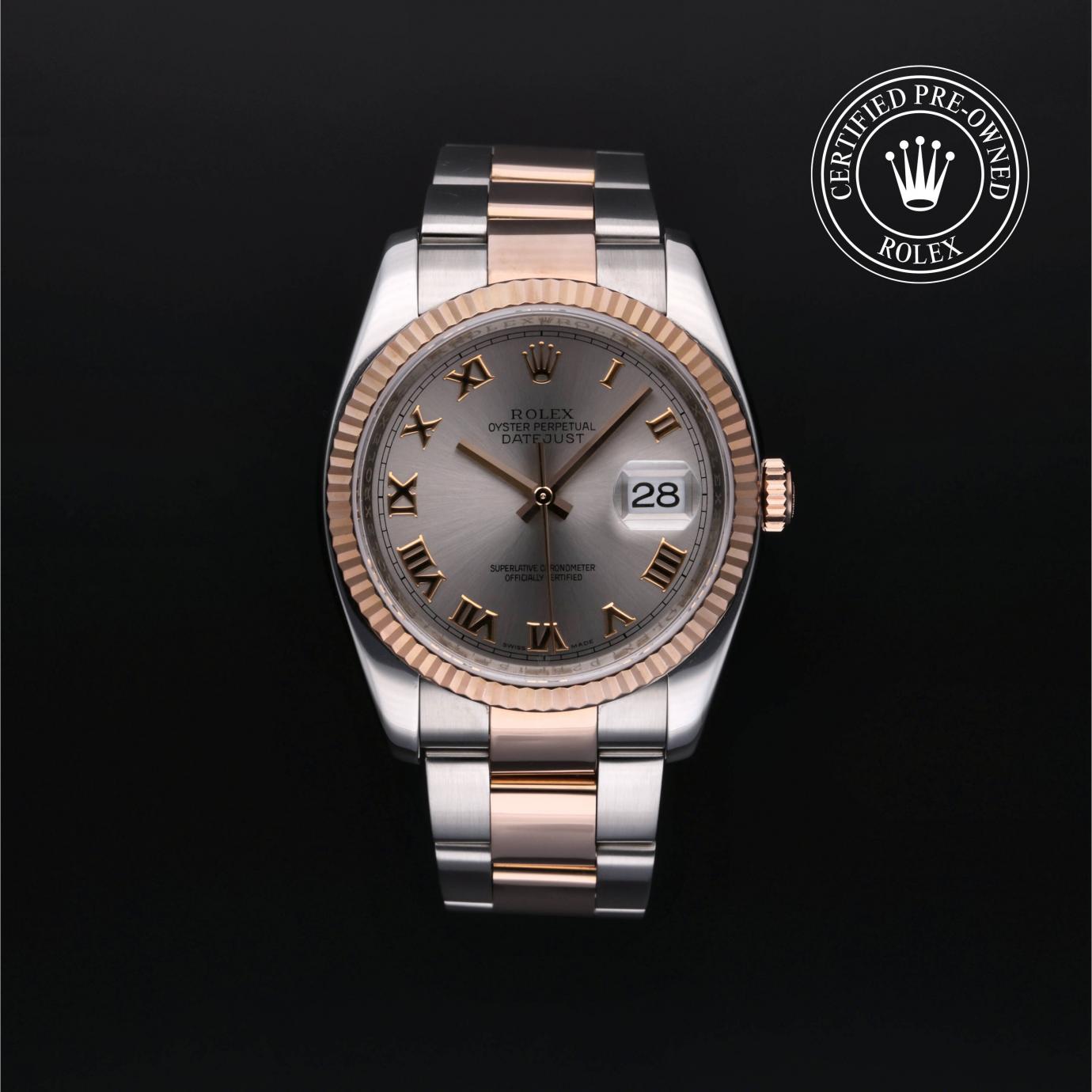 Rolex Datejust 36 M116231-0041 Herrenuhr Soldier