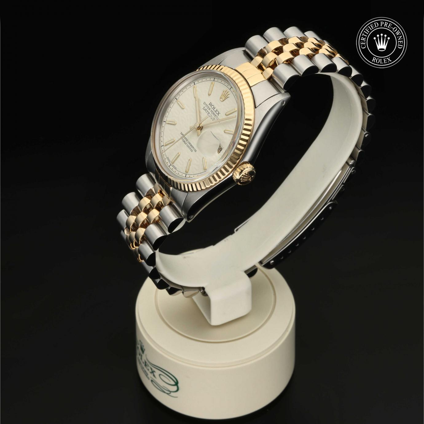 Rolex Oyster Perpetual Datejust 36 16013 Herrenuhr Bild 2