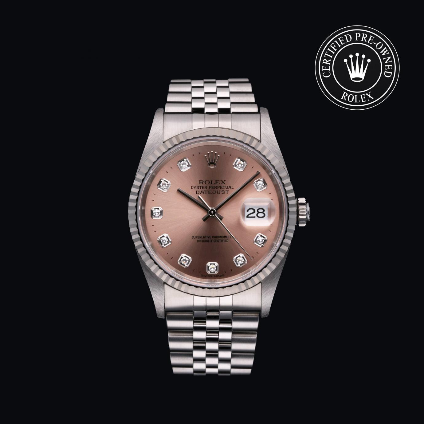 Rolex Oyster Perpetual  Datejust 36 M16234-0062 Herrenuhr Soldier