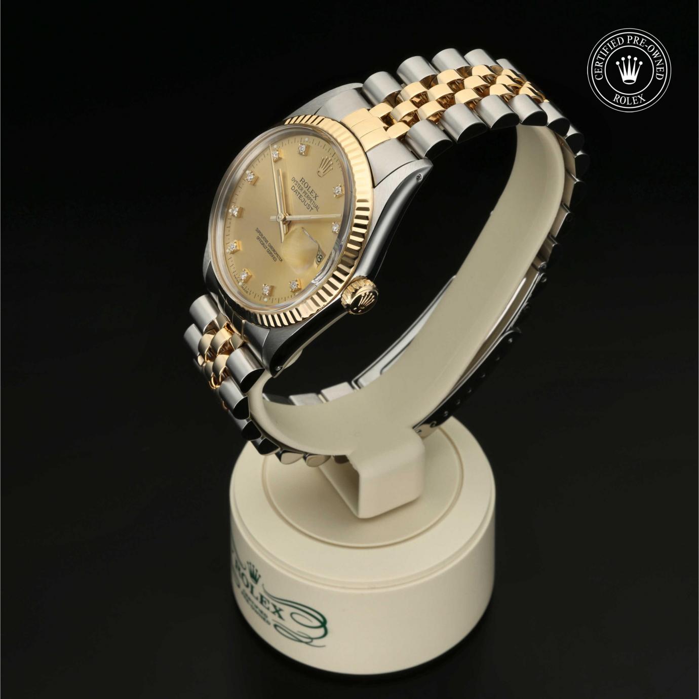 Rolex Oyster Perpetual  Datejust 36 16013 Herrenuhr Bild 2 