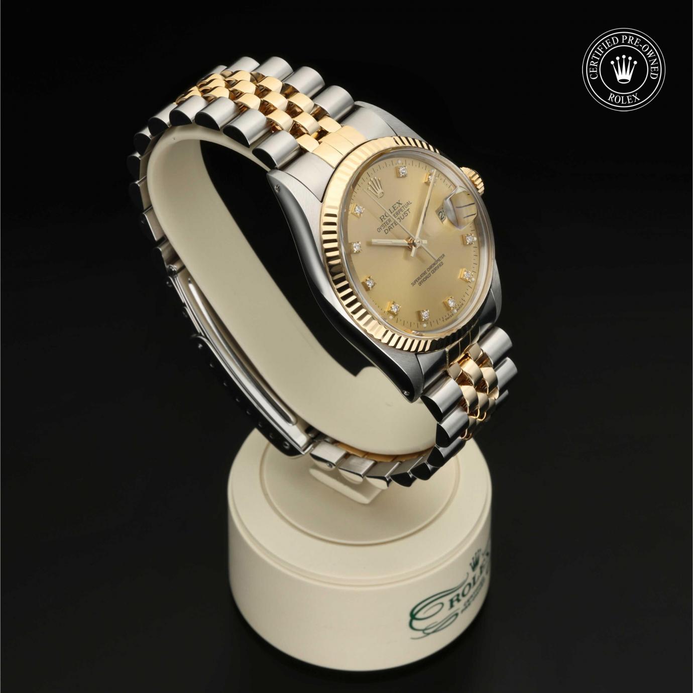 Rolex Oyster Perpetual  Datejust 36 16013 Herrenuhr Bild 4 