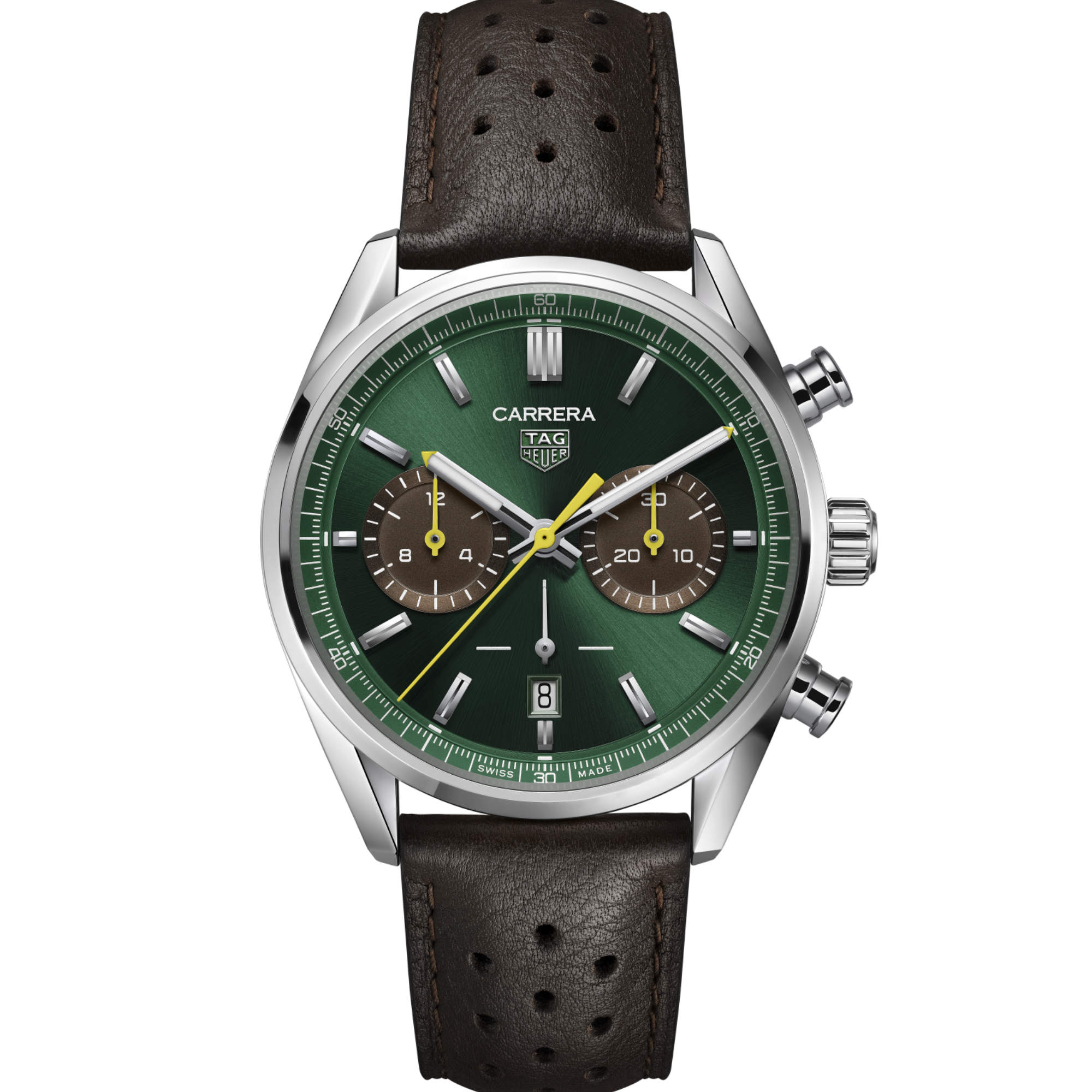 Tag heuer carrera green hot sale