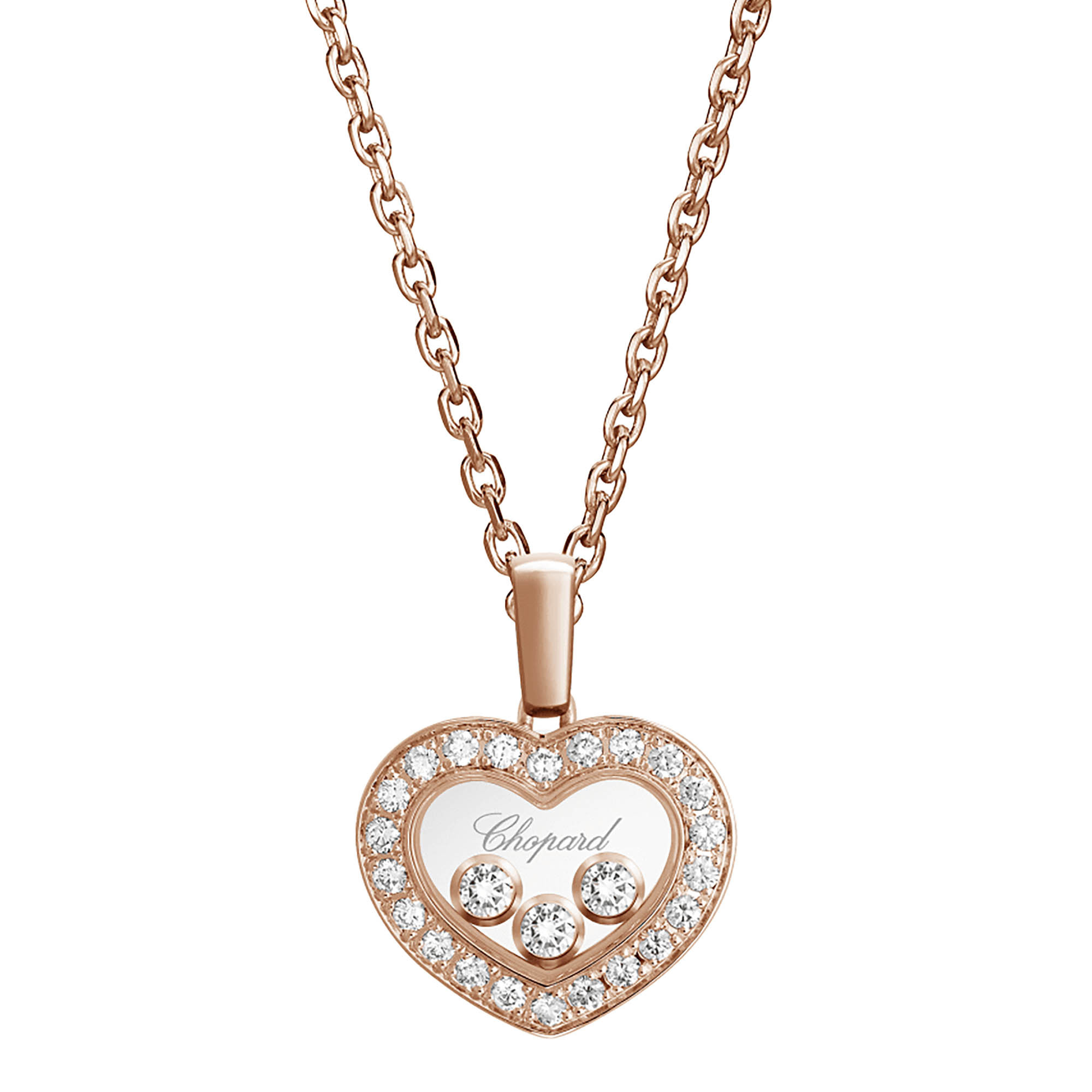 Chopard Happy Diamonds Icons Halskette mit Anhänger