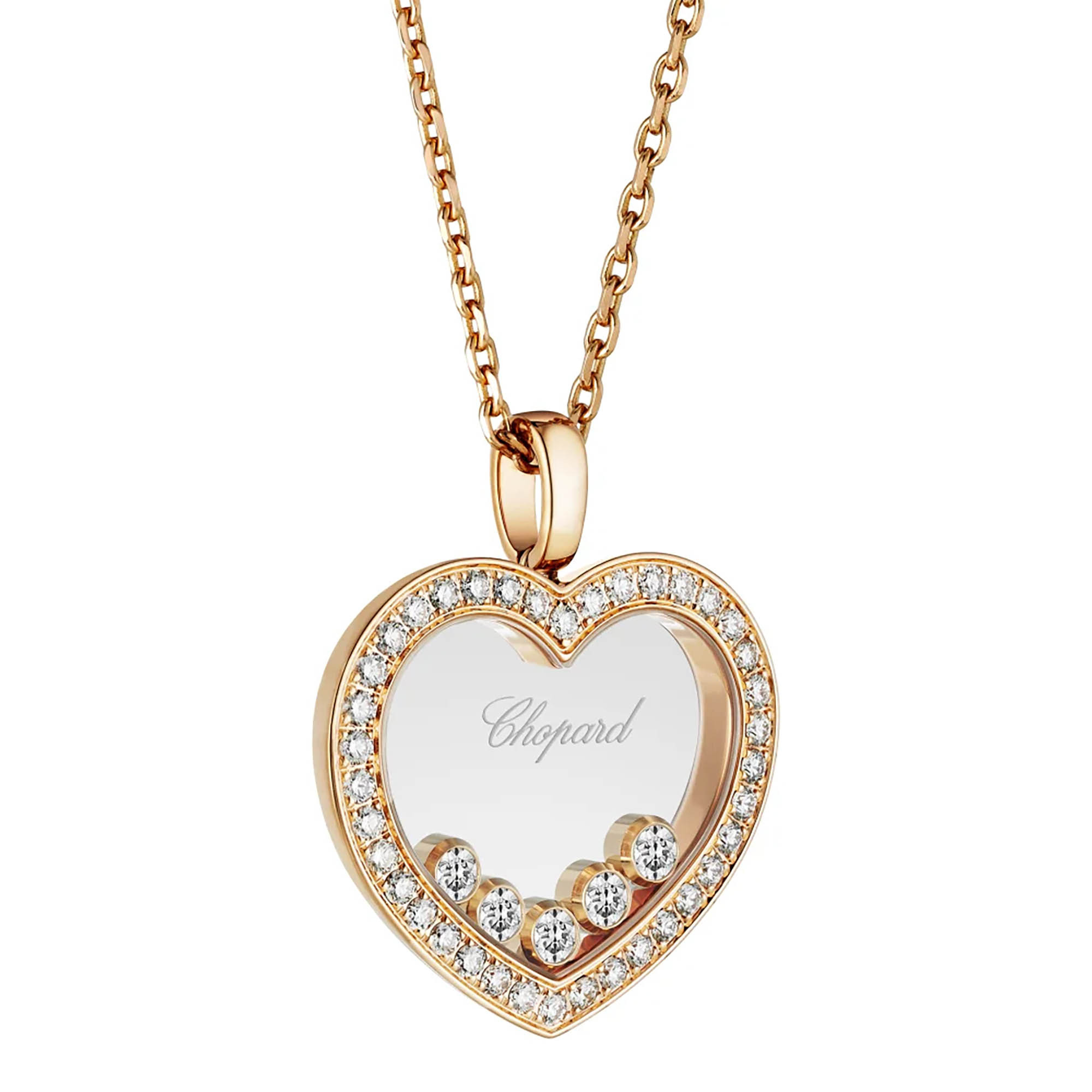 Chopard Happy Diamonds Icons Halskette mit Anhänger 