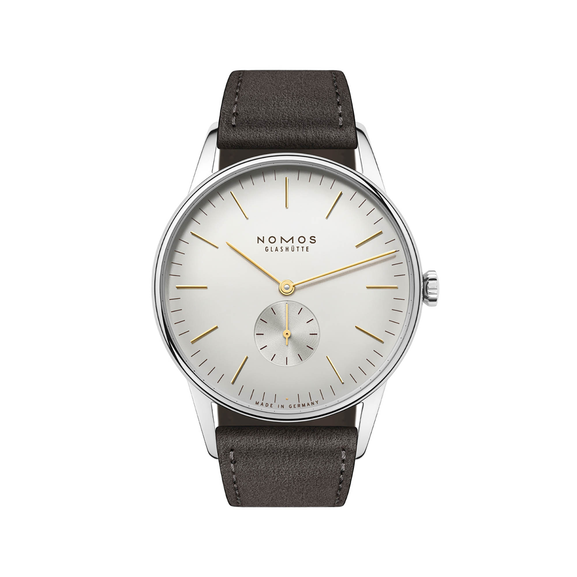 NOMOS Glashütte Orion 38 silber | juwelier-laufer.de 