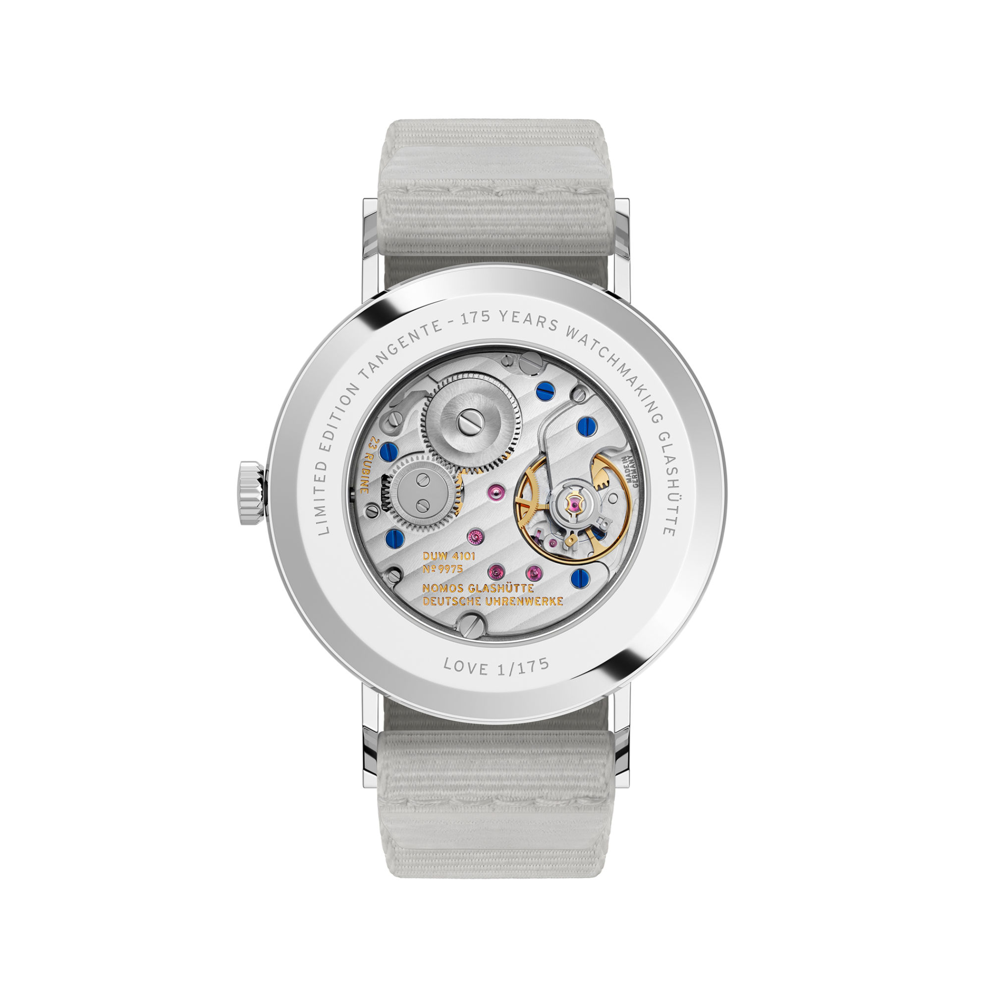 NOMOS Glashütte Tangente 38 Datum Love bei Juw. Laufer