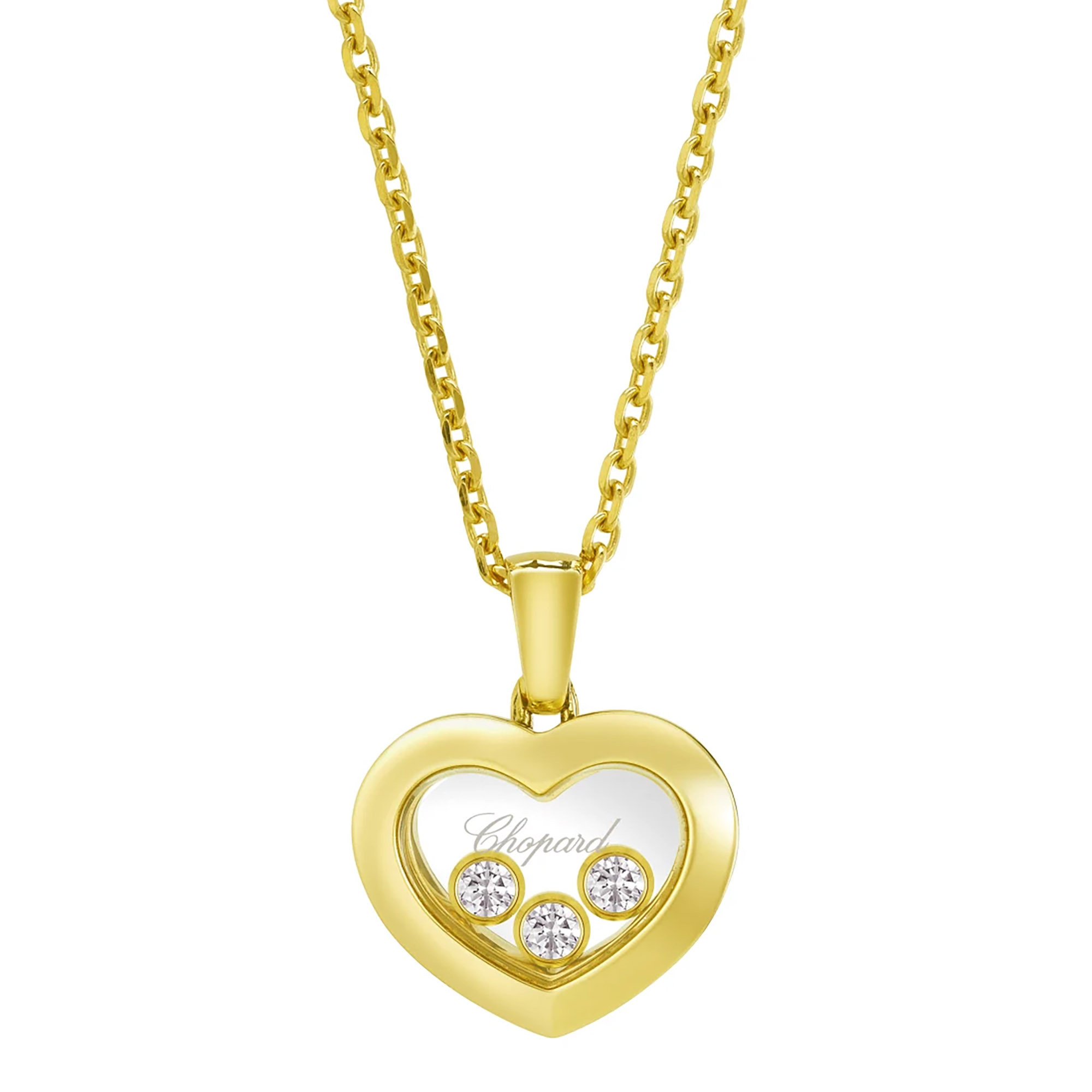 Chopard Happy Diamonds Icons Halskette mit Anhänger