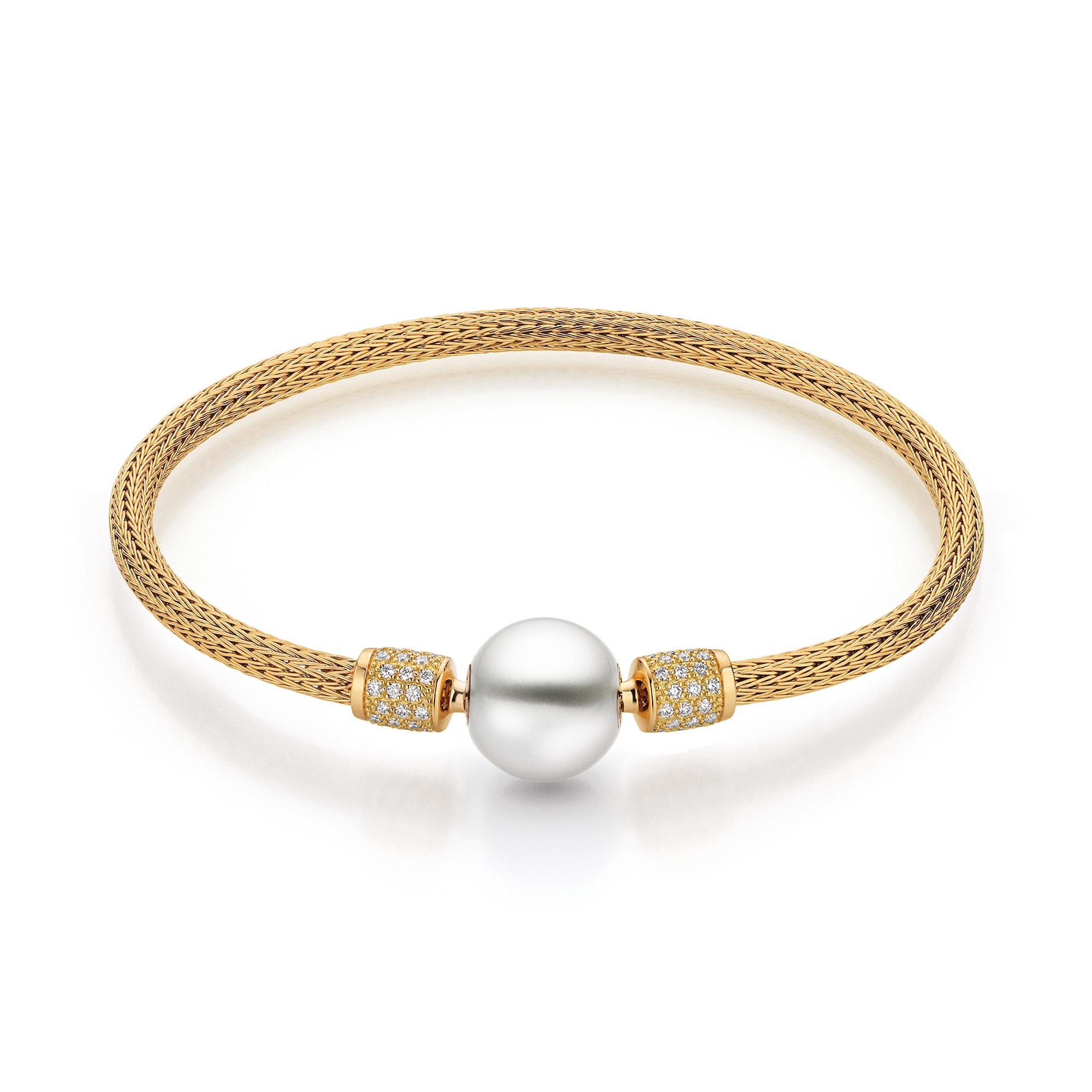 Jörg Heinz Classics Flex & Mesh Armband Pavé | Laufer