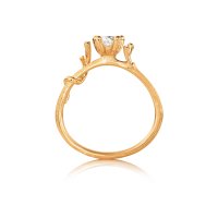 Nature Solitaire Ring