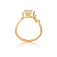 Nature Solitaire Ring