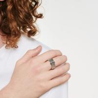 Panorama Flex'it Ring mit schwarzen Diamanten