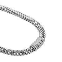 Panorama Collier mit Diamanten