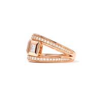 CURRICULUM VITAE Ring 3 mit Diamant Pavé - medium