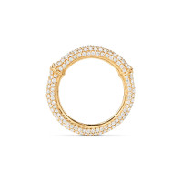 Nature Ring IV mit Diamant-Pavé