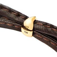 SIGNATURE Drop clasp 18 K Gelbgold