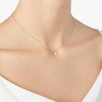 Halskette Mini-Kleeblatt