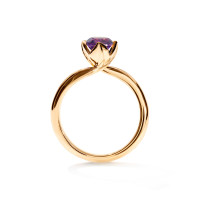 TULIP Ring XS mit Amethyst