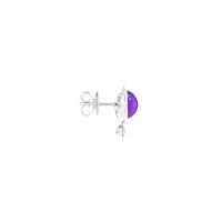 BOUTON Ohrringe Amethyst / Classic