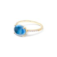 Dancing Azure Ring