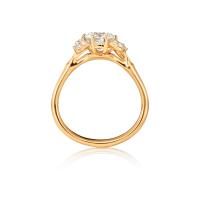 Winter Frost Solitaire Ring