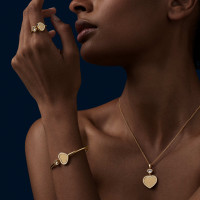 Happy Hearts Golden Hearts Armreif