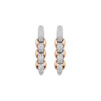 Eka Ohrgehänge mit Diamanten
