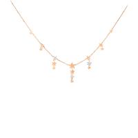 Halskette Stellina „Precious“ mit Diamanten