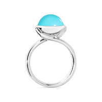 BOUTON Ring Large mit Türkis