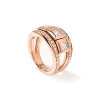 CURRICULUM VITAE Ring 3 mit Diamant Pavé - medium
