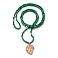 INDIA Halskette Malachite