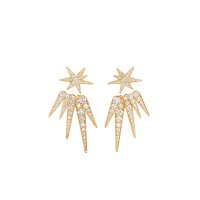 Funky Stars Ohrstecker Medium