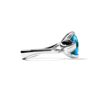 TULIP Ring Small mit Swiss Topas