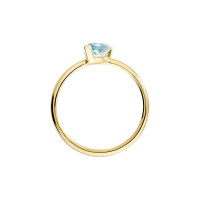 Ring Prinzessschliff Sky-Topas