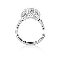Winter Frost Solitaire Ring