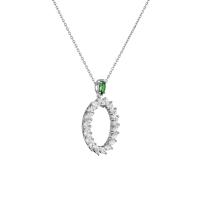 L'Heure du Diamant Marquise Anhänger mit Halskette