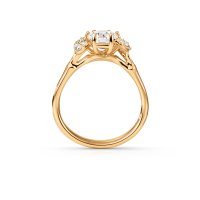 Winter Frost Solitaire Ring