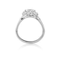 Winter Frost Solitaire Ring