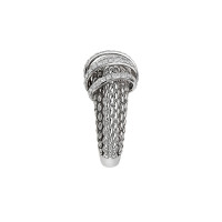 Solo Ring mit Diamanten ausgefaßt