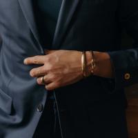 Julius Herren Armring Gelbgold