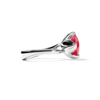 TULIP Small Ring mit rosa Turmalin