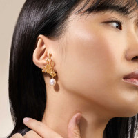 Tropfenförmige Ohrringeinhänger