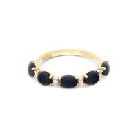 Dancing Mystery Black Ring