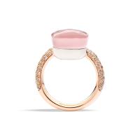 Nudo Rosenquarz Maxi Ring