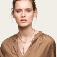 MIKADO Collier Delicate mit Diamond Pavé 