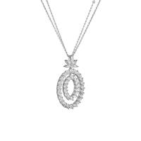 L'Heure du Diamant Marquise Anhänger mit Halskette