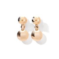 BOUTON Ohrhänger 2 Cabochons 'Camel'