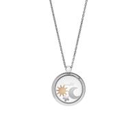 Happy Sun, Moon and Stars Halskette mit Anhänger